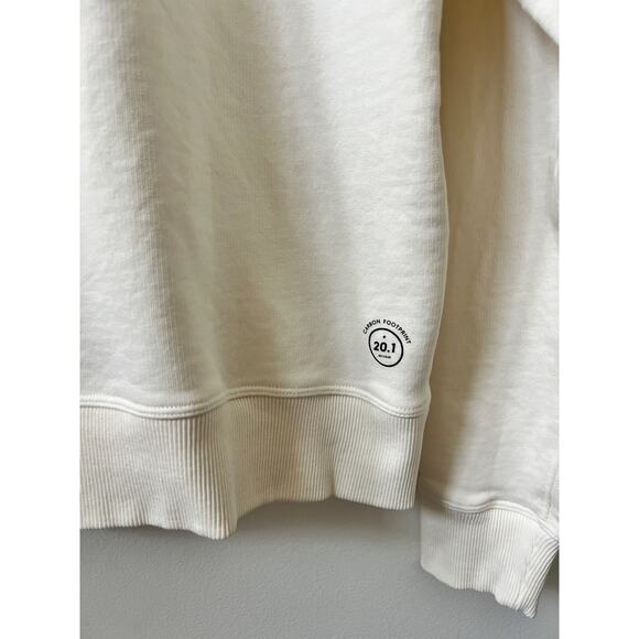 Allbirds R&R crewneck sweatshirt size small natural white hemp blend - Picture 5 of 6